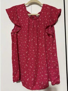 NWT PAPERMOON XXL Sleeveless Delightfully Deep Pink Summer Blouse/Top/Shirt